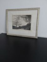 Albert Steiner.Kirchlein bei Sils.Mit Rahmen 45x54 cm.