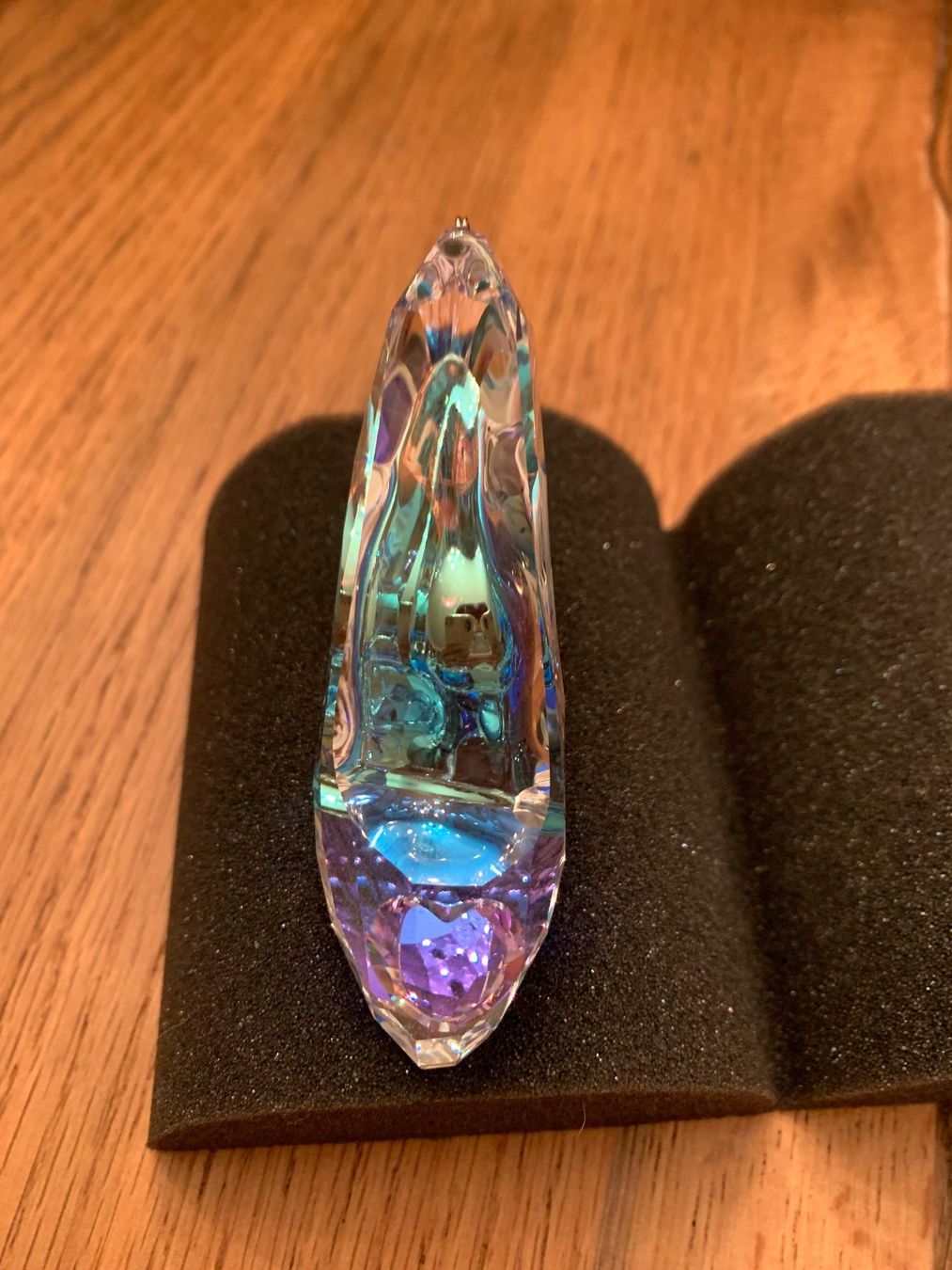 Swarovski Tutte le decorazioni: Swarovsky Cinderella S Slipper Ornament Original – Usato da basel venduto da Ystupsi 1