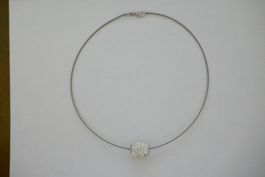 Stahlcollier rund