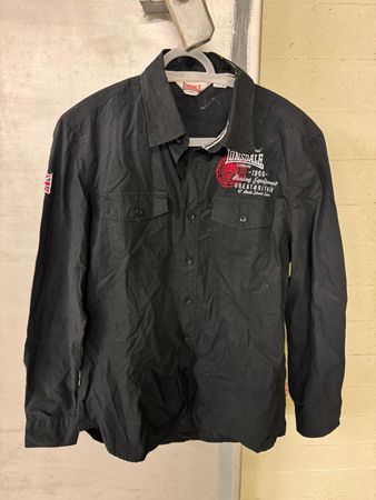Lonsdale Hemd schwarz Slim Fit Grösse S guter Zustand