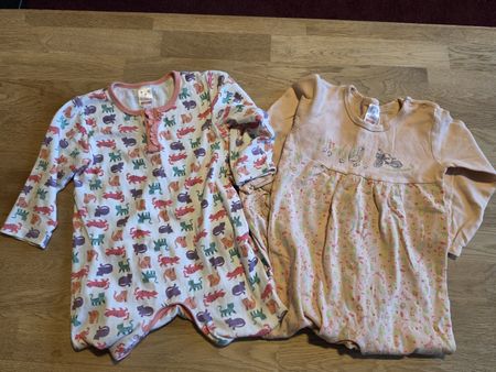2x Pyjama Schlafanzug 86/92 Pusblu