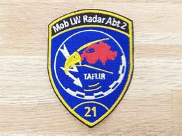 Badge Mob LW Radar Abt 2 TAFLIR 21 blau