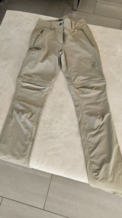 Mammut Wanderhose Zip-Off Damen, Gr. 34 long, Top Zustand!