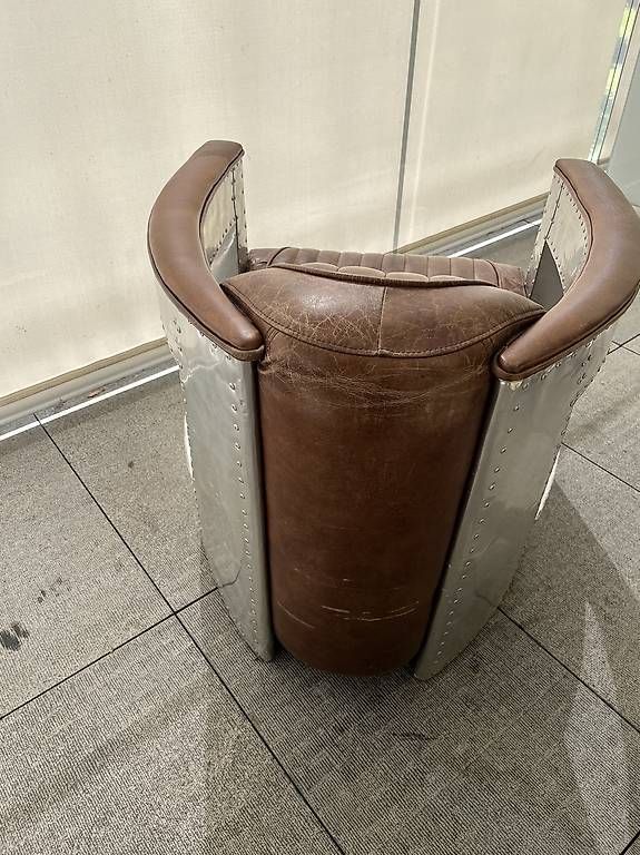 Sessel: Fauteuil Aviateur en cuir – Gebraucht aus Pully von friporte11 2