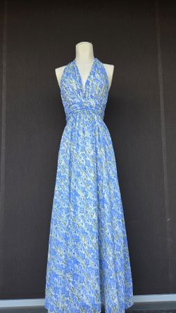 Maxikleid im Blumenprint von H&M in S