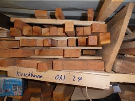 Holz zum drechslern: Kirschbaum, Ulme, Eiche