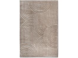 🏡 Hochflor Teppich 160x235 Beige Shaggy Wohnzimmer NEU