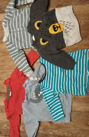 Kinder Pullover Kleider Set 74 5 Stueck