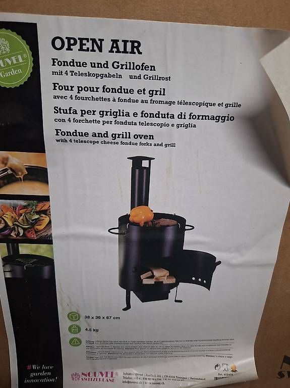 Griglie: Fondue und Grillofen – Usato da Hausen AG venduto da win_q88p
