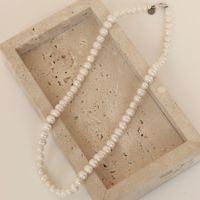 Necklace made of freshwaterpearls / Süsswasserperlen Kette