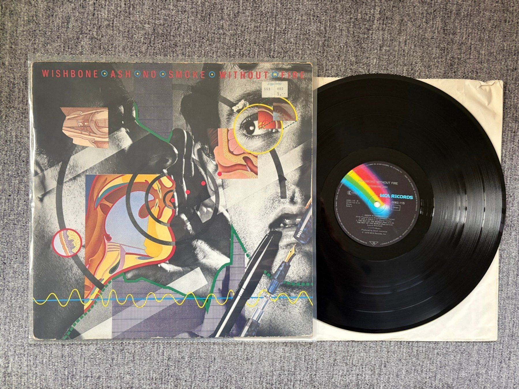 Dischi in vinile: Wishbone Ash - No Smoke Without Fire - Germany - 1978 - MCA  – Usato da Zofingen venduto da Bigron