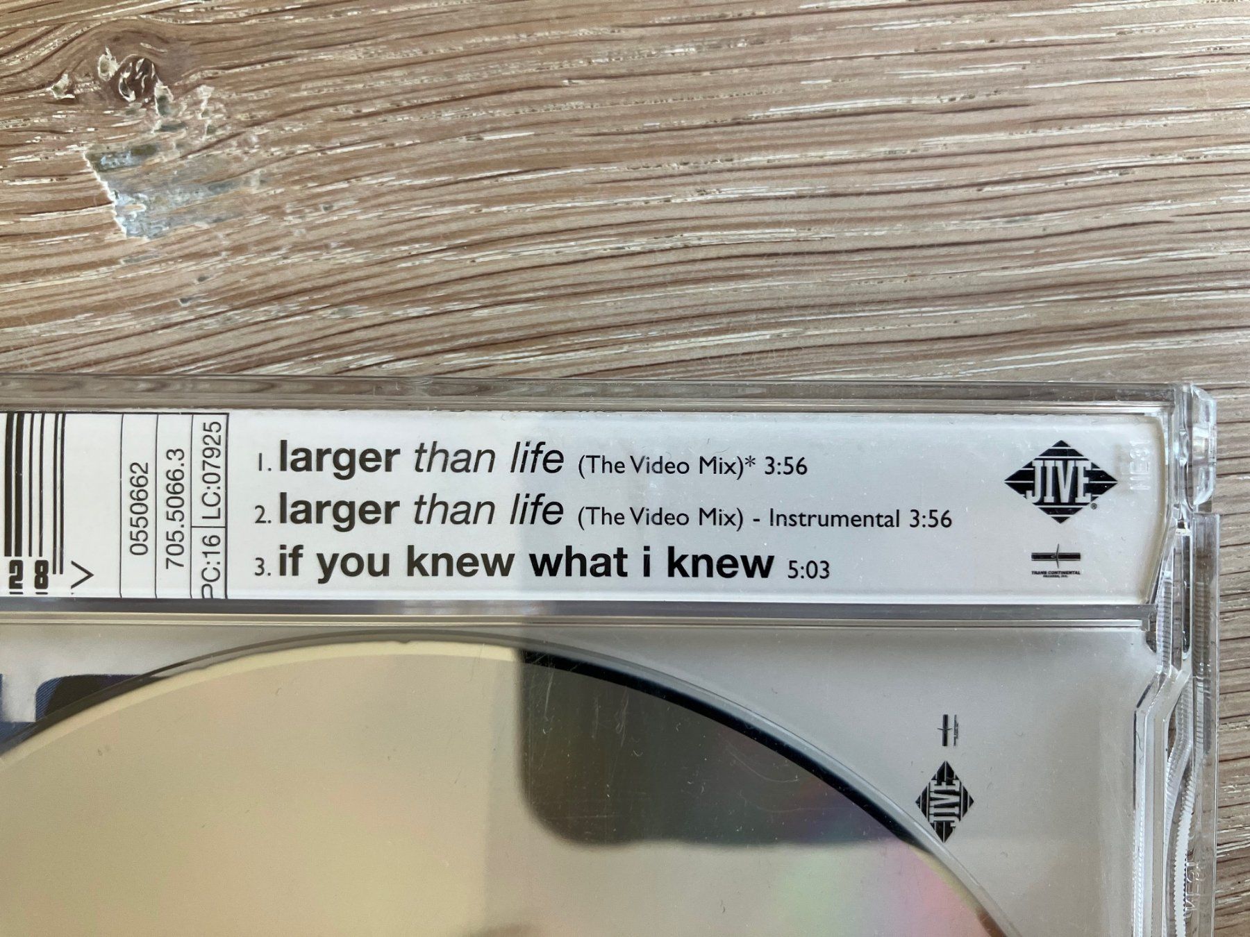 CD: CD-Single Backstreet Boys: Larger than life – Usato da Thun venduto da Rebeccat 1