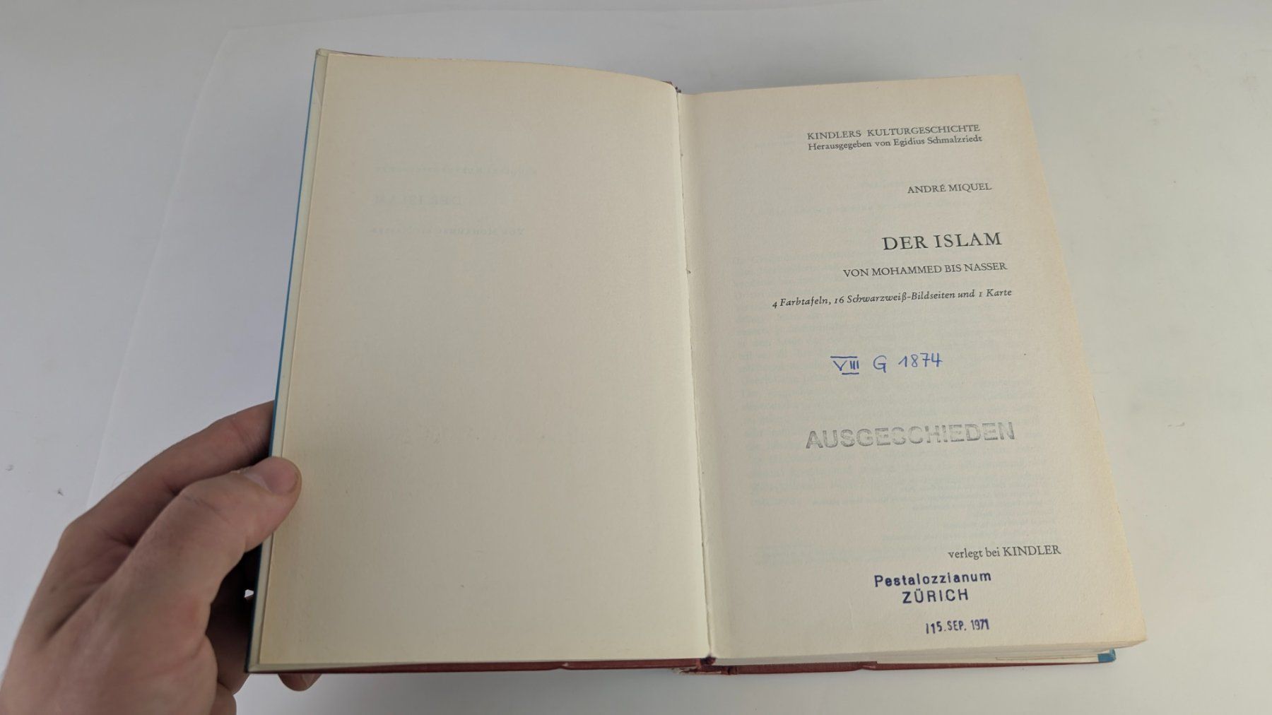 Libri: Der Islam, 1970 André Miquel – Usato da Zürich venduto da 1.Simon 4