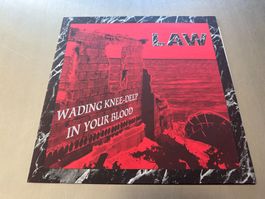 LAW LP WADING KNEE-DEEP IN YOUR BLOOD - OLD EUROPA CAFE REC.