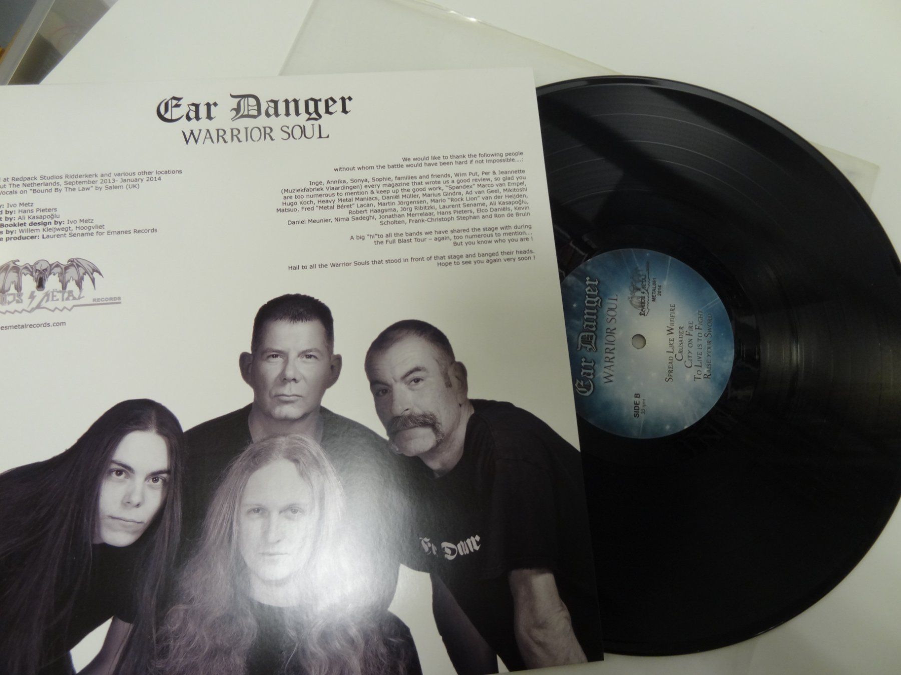 Dischi in vinile: Ear Danger - Warrior Soul -  Schallplatte – Usato da luzern venduto da musicandart 2