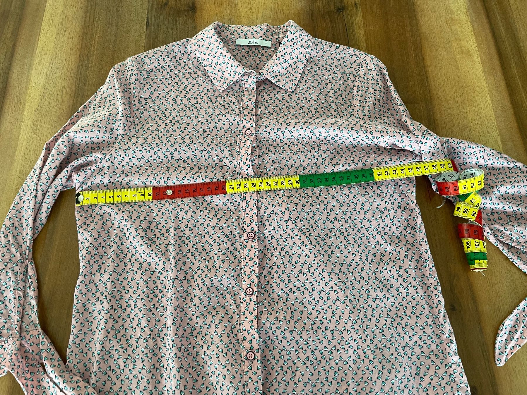 Esprit Camicette: Leichte rosa Bluse mit Blütenprint, Grösse S, edc – Usato da Haslen AI venduto da s176 2