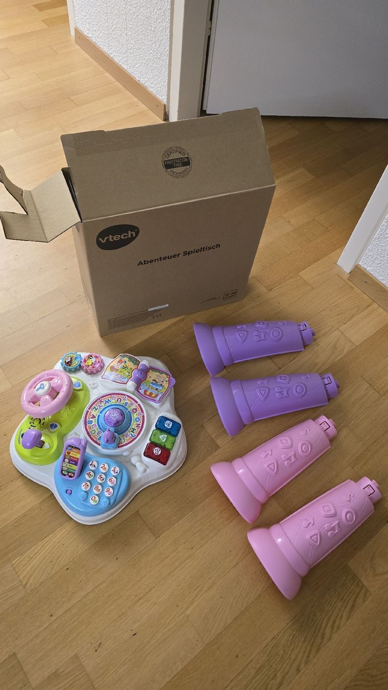 Vtech Giocattoli: VTech Abenteuer Spieltisch – Nuovo (secondo la descrizione) da Zug venduto da zebbra192