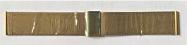 Milanese Uhrenband gold, fabrikneu, Edelstahl, 24mm