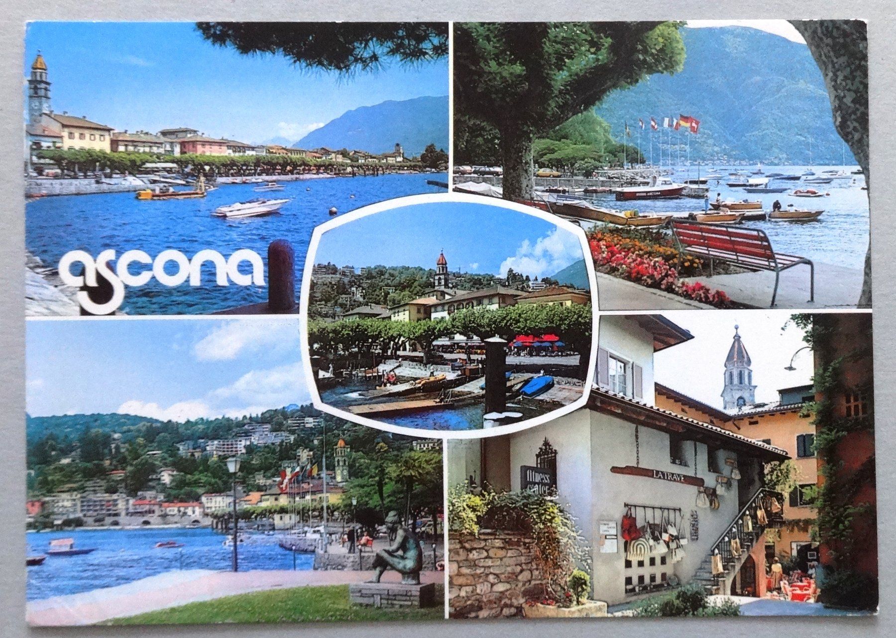 Ansichtskarten: Ascona – Gebraucht aus Fétigny von Billy2miny
