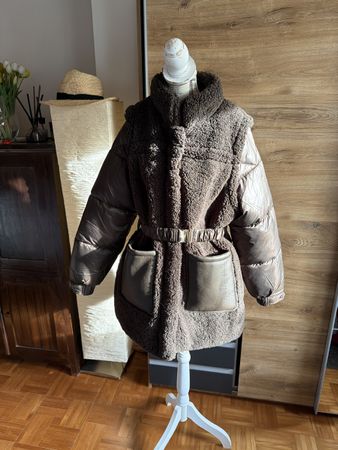 Jacke /Weste mit Kunstfell Neu (XL)
