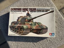 Tamiya 1:35 King tiger 35164 Tank Panzer Bausatz