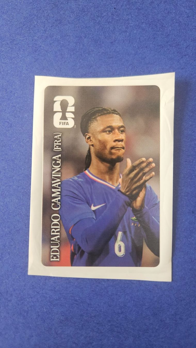 Panini Sammelbilder & Trading cards: Eduardo Camavinga (FRA) Coca Cola Extra Sticker – Gebraucht aus Basel von Berliner89