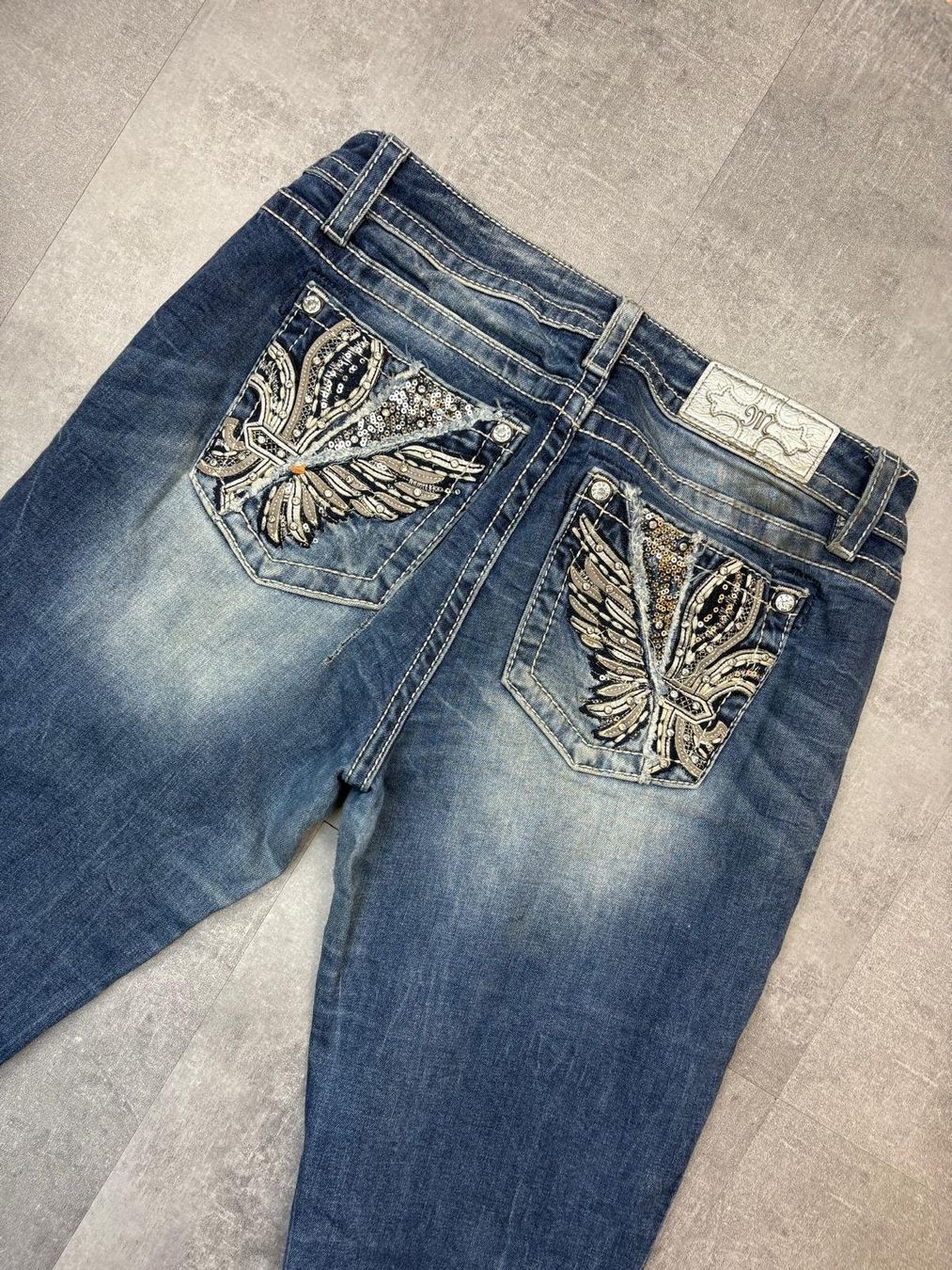 Jeans: Miss Me Bootcut Flared Jeans - Grösse L/30 – Nuovo (secondo la descrizione) da Werdenberg venduto da hase.vintage 2