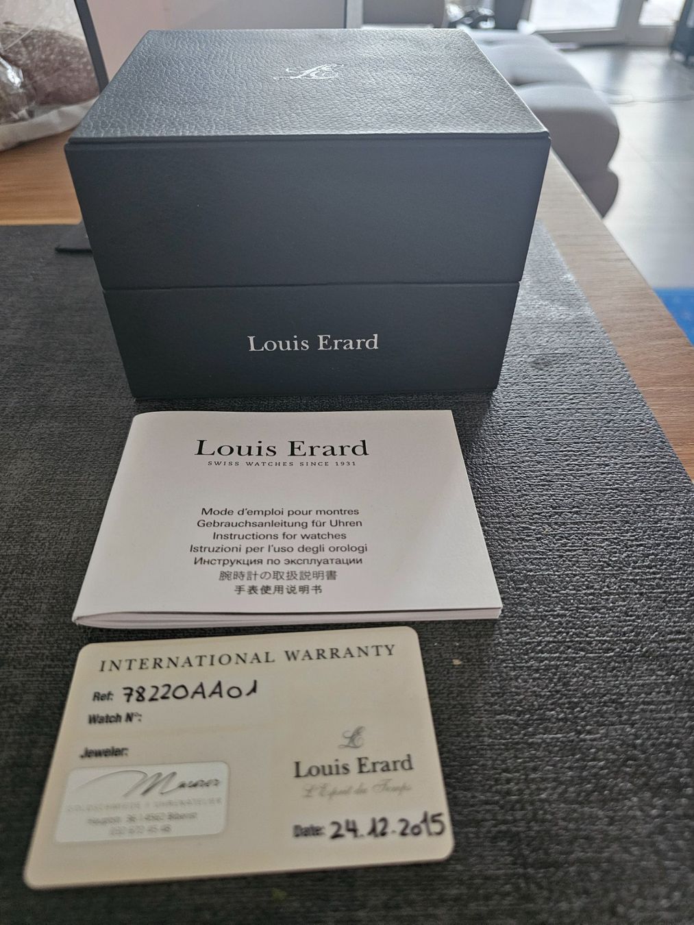 Louis Erard Orologi: Louis Erard Chrono 1931 – Usato da Flumenthal venduto da neugasse2 4