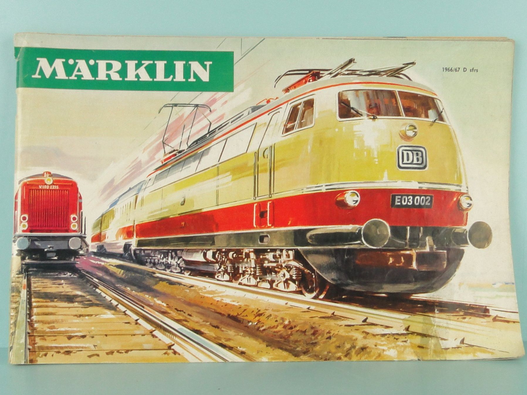 Märklin Documenti: Märklin Katalog 1966/67 Deutsch Sfrs – Usato da Bülach venduto da cann11