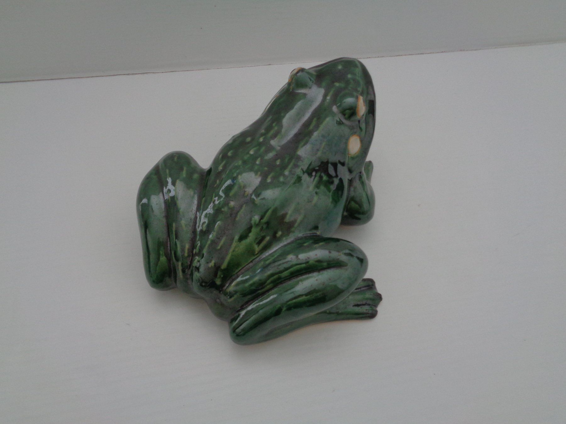 Statuette: Grosser Frosch aus Keramik – Usato da Chur venduto da omonia 2