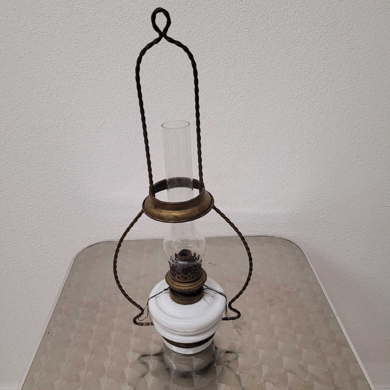 Lampen: alte antike petrollampe – Gebraucht aus Reichenburg von AK307