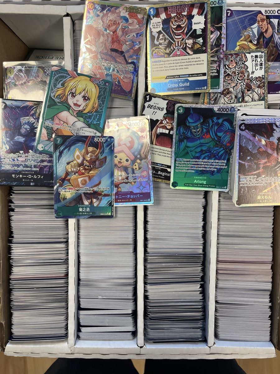 Bandai Carte collezionabili: One Piece- Bulg mehrere kilo Karten – Usato da schaan venduto da Schokoloco 3
