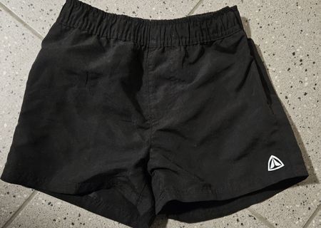 Schwarze Firefly-Badeshorts für Kinder, Größe 116