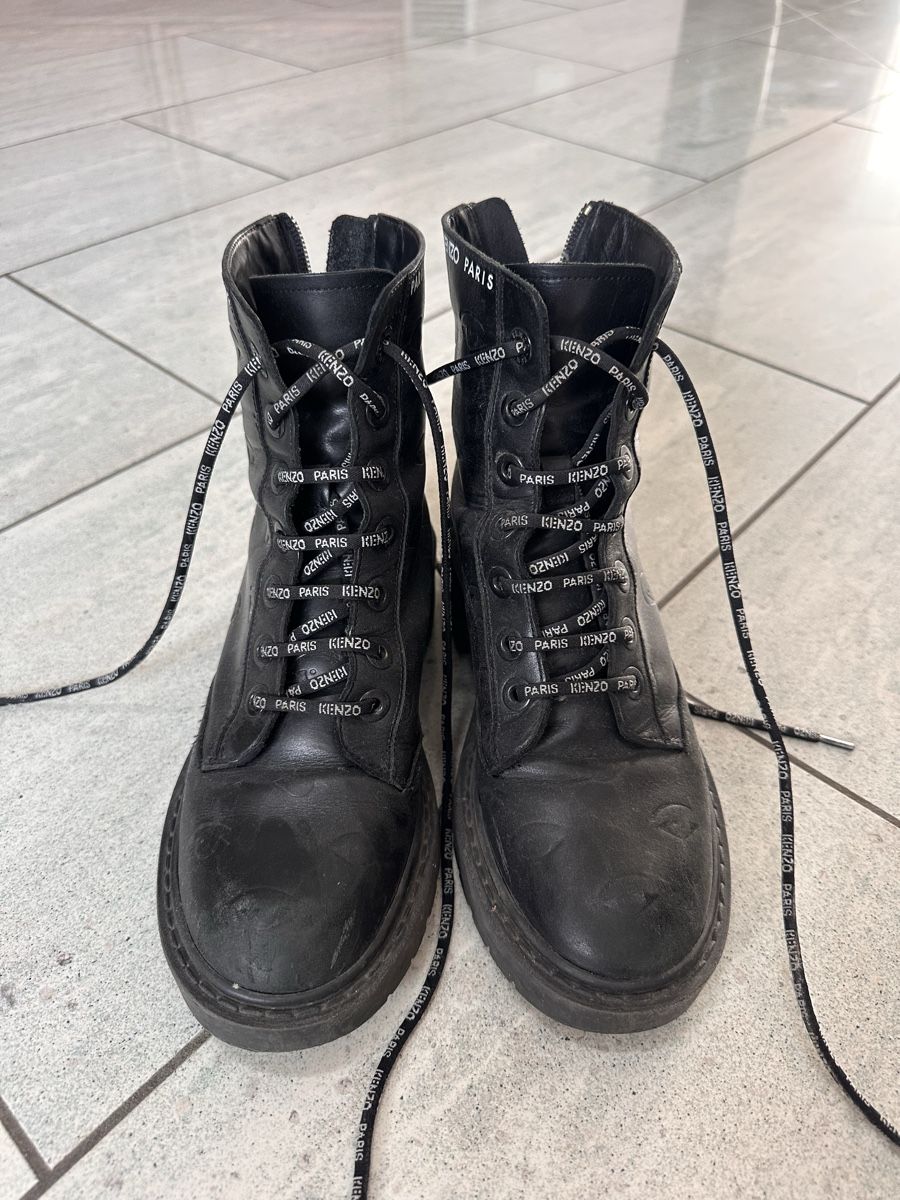 Kenzo Scarpe da donna: Kenzo Paris Combat Boots in 36 – Usato da Roggwil BE venduto da ls2_f66j