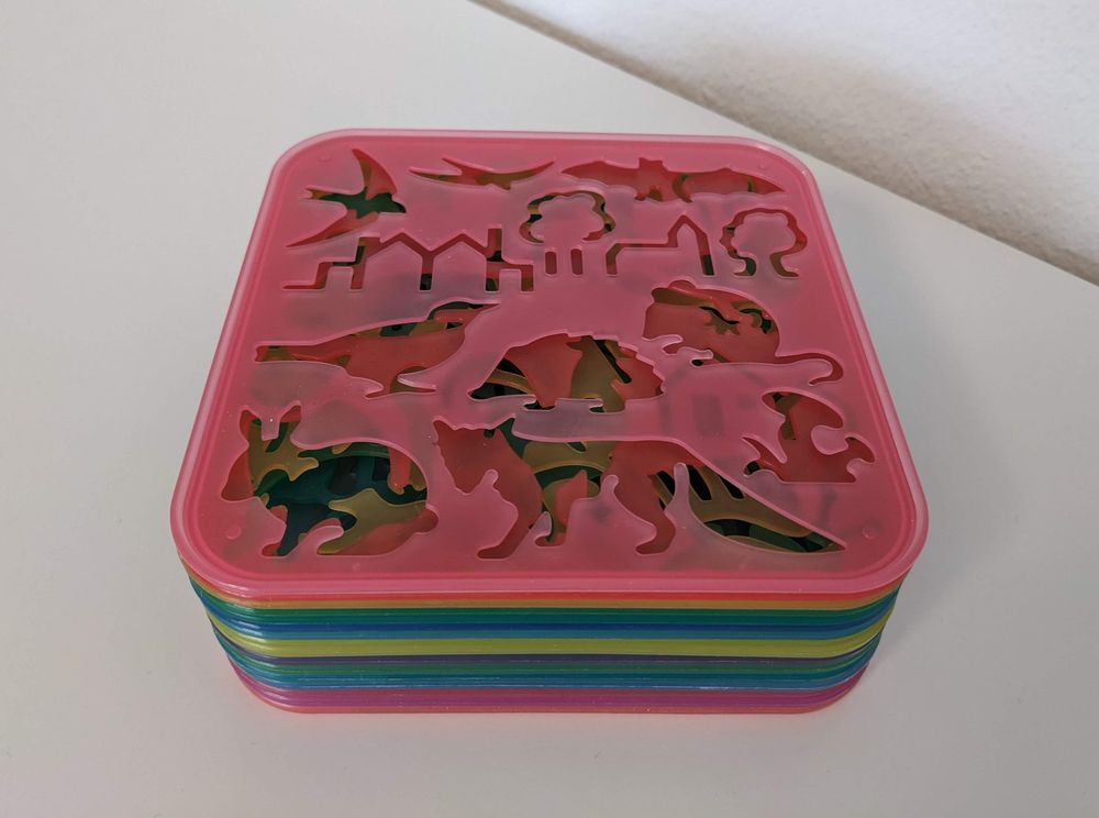 Jeu éducatif Tupperware Tuppertoys Zoo IT – Boîte à Emboîter Vintage Années 70