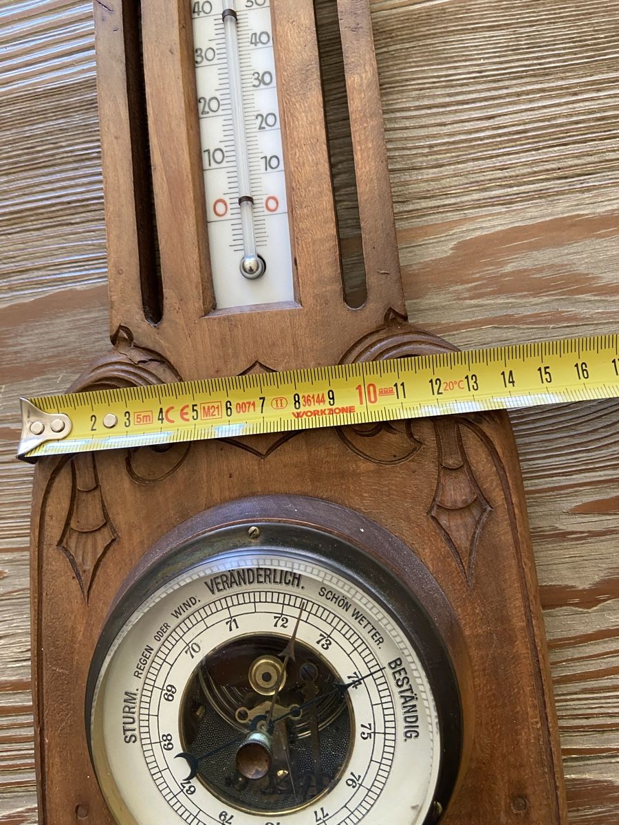 Sonstiges für Haushalt & Wohnen: Antike Jugendstil Wetterstation – Gebraucht aus Düdingen von Reconflo 5