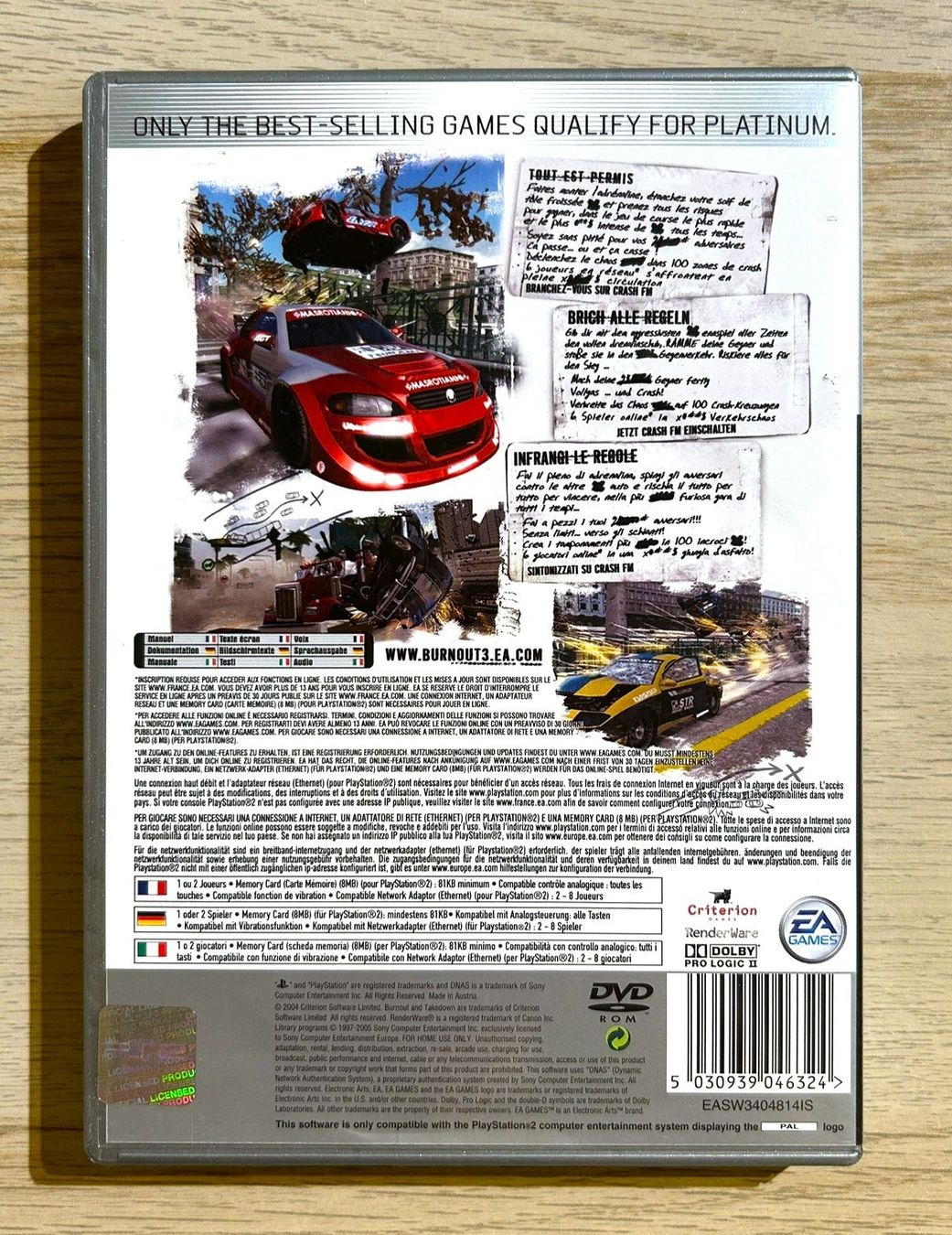 Sony Spiele: Burnout 3 Takedown PS2 – Gebraucht aus St. Gallen von Alpine.Arcade 1