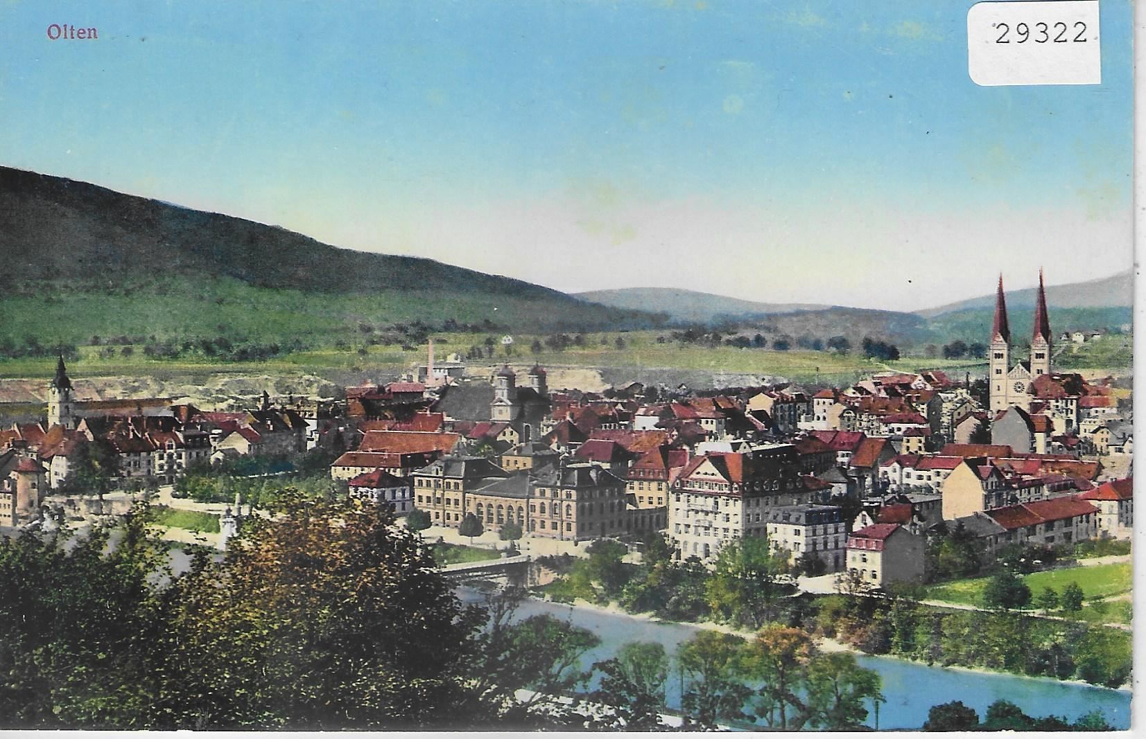 Cartes postales: Olten - Generalansicht - Litho – D'occasion à Ettingen par Kartenplanet