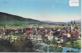 Olten - Generalansicht - Litho