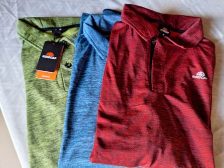 3 neue Langarm - Funktionspolo "Nordcap"   Gr. M
