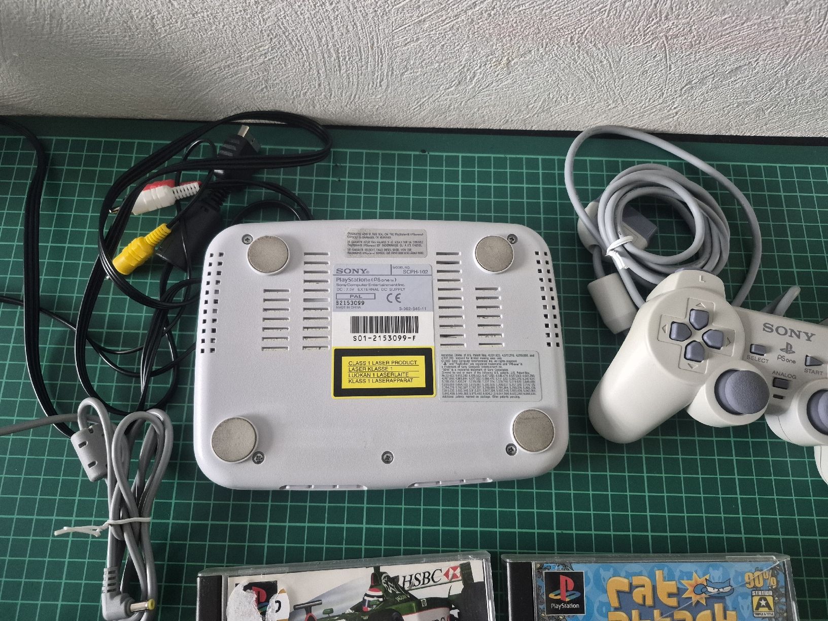 Sony Konsolen: Sony PlayStation 1,  PSone Console with Games and Controller – Neu (gemäss Beschreibung) aus Meyrin von Retro-GZ 4