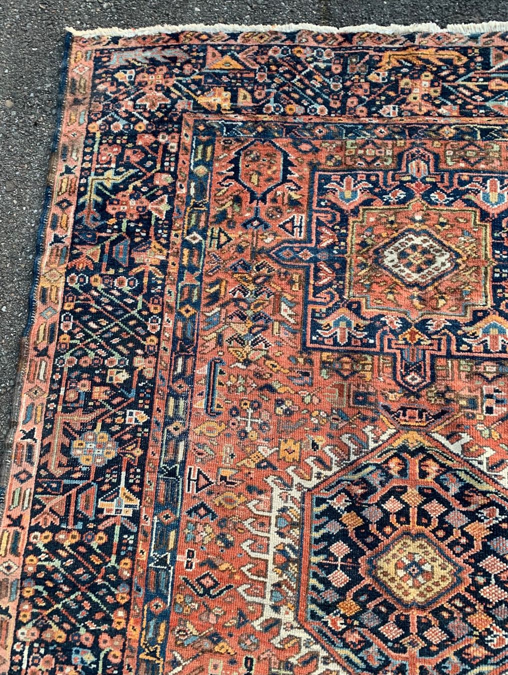 Teppiche: Handgeknüpfte Persische Orientteppich – Gebraucht aus Root von  5