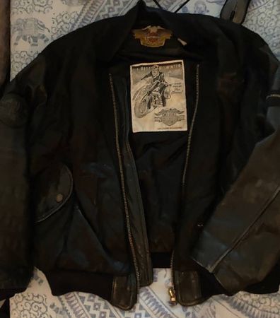 Harley-Davidson, Lederjacke,größe L