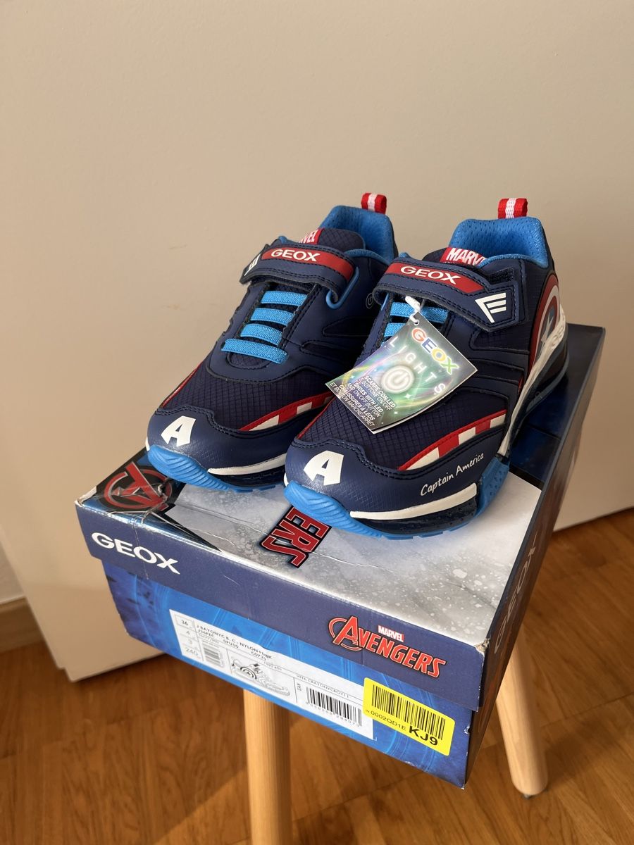 Geox Schuhe für Jungen: Baskets GEOX Avengers - pointure 36 - NEUVES – Neu und originalverpackt aus Lausanne von Cupcake.vanille