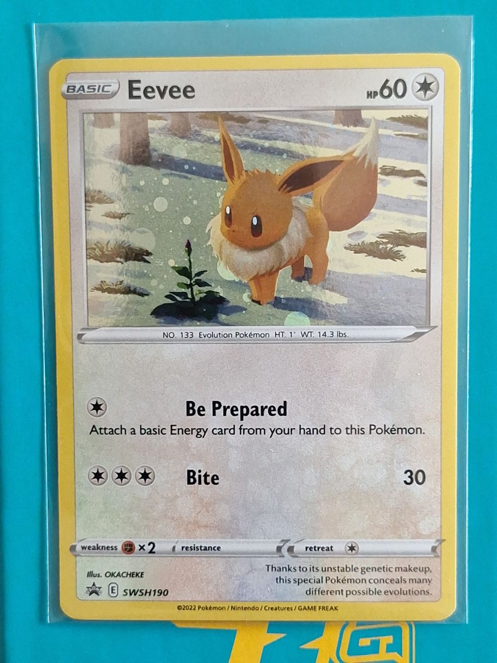 Pokémon Sammelbilder & Trading cards: Eevee - Sword Shield Promo - Pokemon Karte – Gebraucht aus Altstätten SG von GGsGameshop