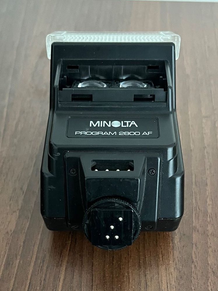 Minolta Flash: MINOLTA PROGRAM 2800 AF Blitzgerät / 1985 / Analog / Top! – Usato da Islikon venduto da sav_m8xk 3