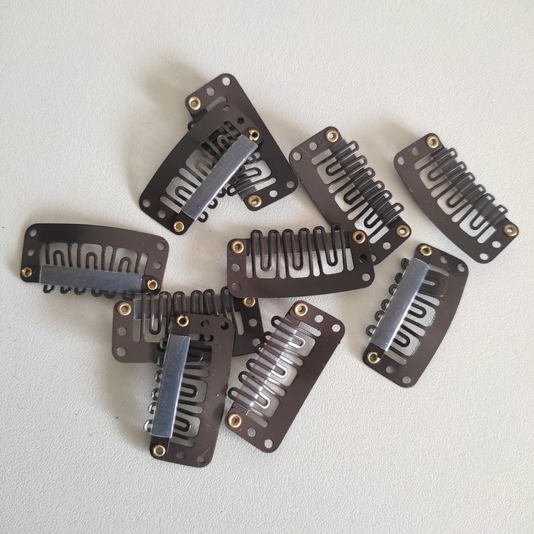 NAMOARLY 6 Stück Spinnen Haarspangen - Gruselige Halloween Accessoires