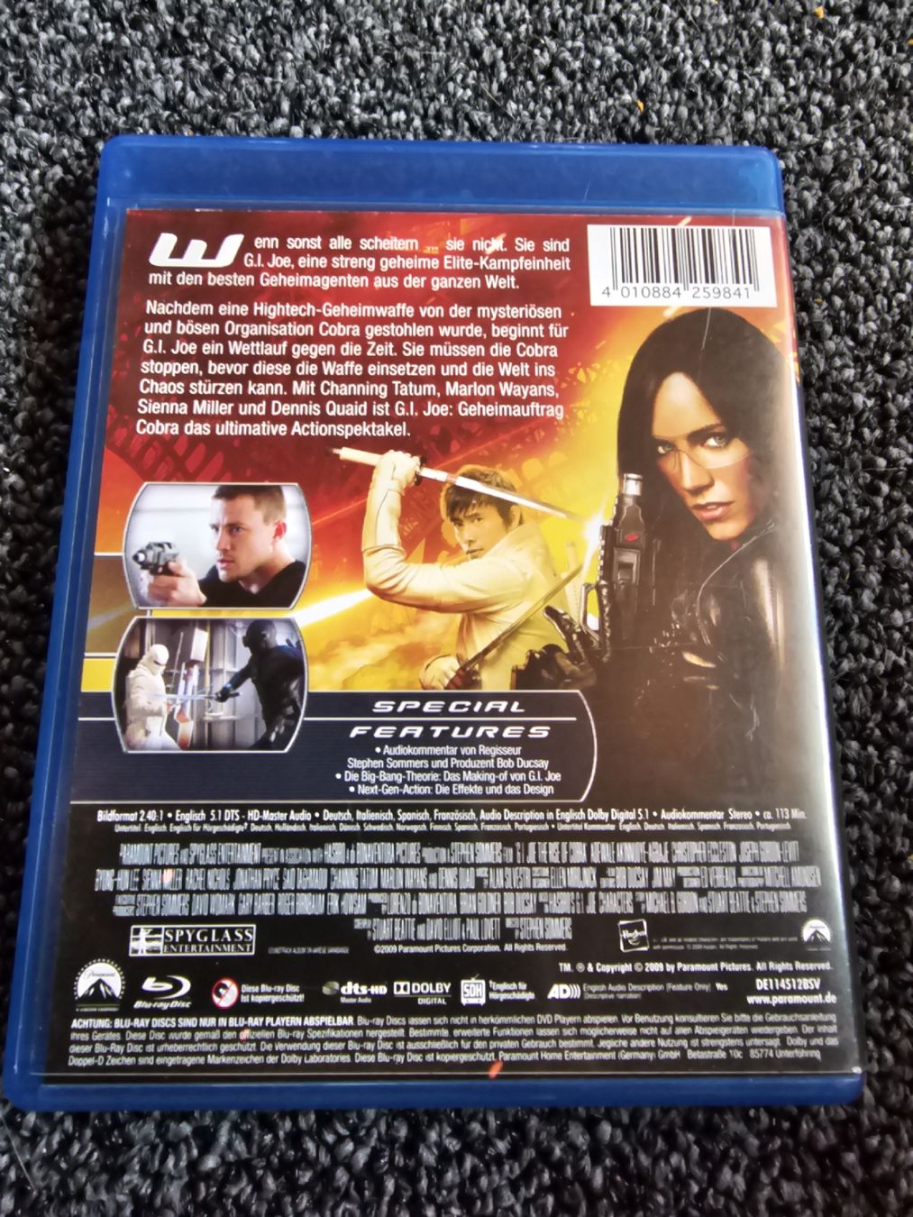 Tutti i DVDs: G.I. Joe - Geheimauftrag Cobra - Blu-ray – Usato da Ruswil venduto da jan_bxl5 1