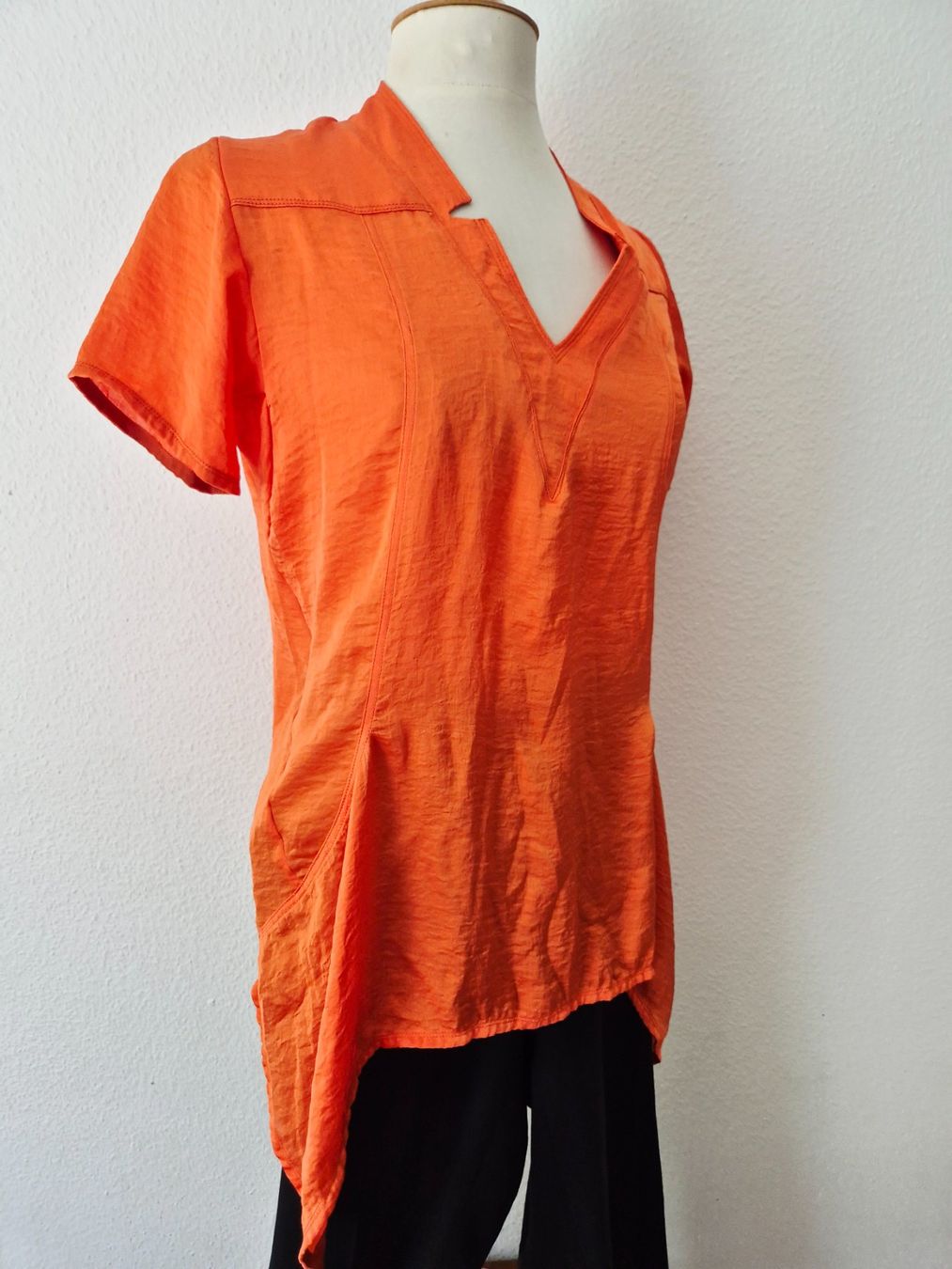 Girbaud Tuniche: MARITHÉ + FRANÇOIS GIRBAUD TUNIKA BLUSE TOP XS S SHIRT – Nuovo (secondo la descrizione) da Elsau venduto da the-colorful-side 3