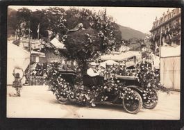 Montreux VD um 1920er Jahre , Oldtimer , Fest